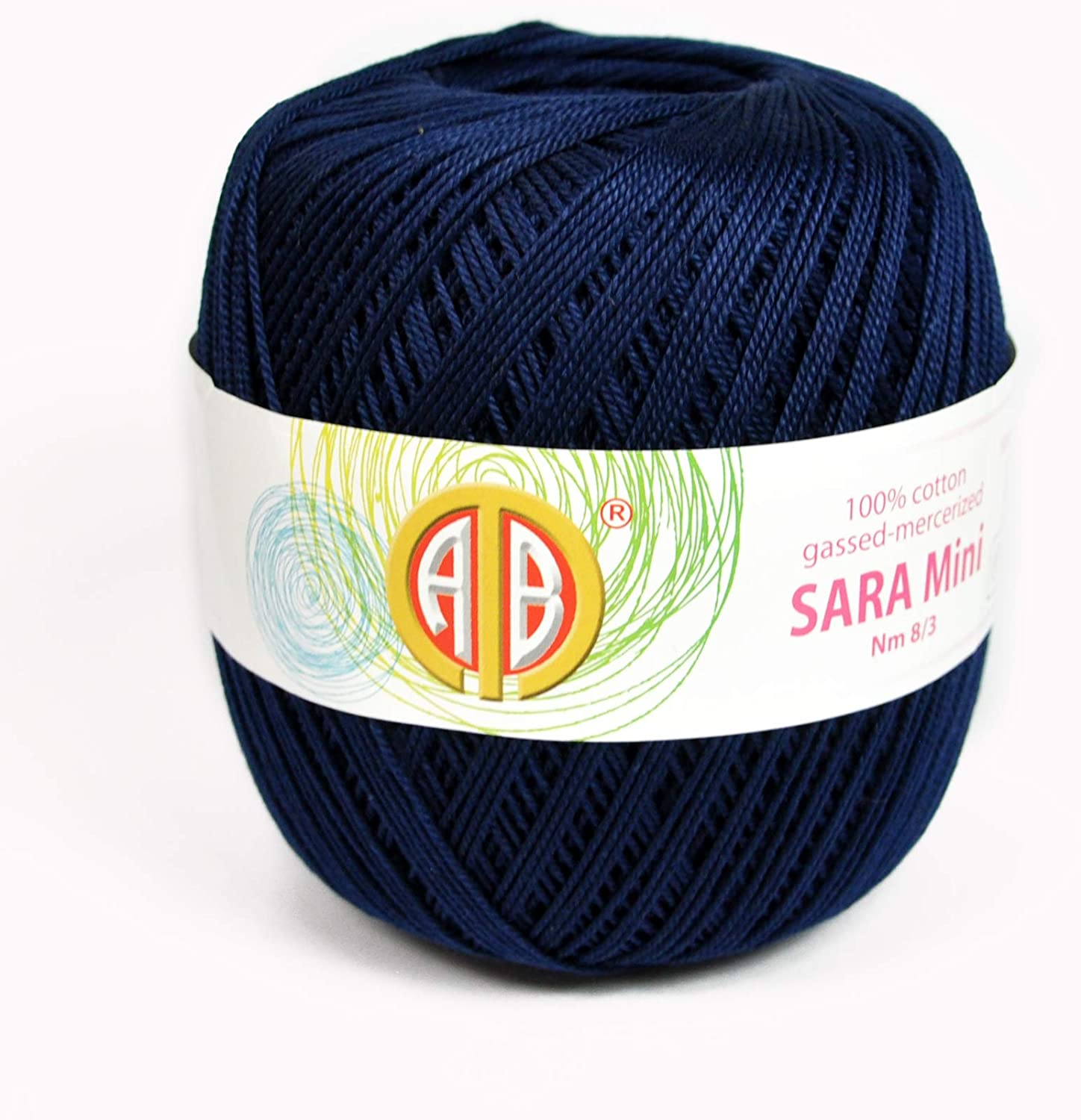 100%COT.YARN:100GRx3BL (300GRM) (SARA MINI/3)