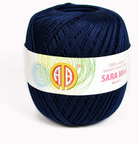 Sara Mini Cotton Yarn — 100 g × 3 Balls (SARA MINI/3)