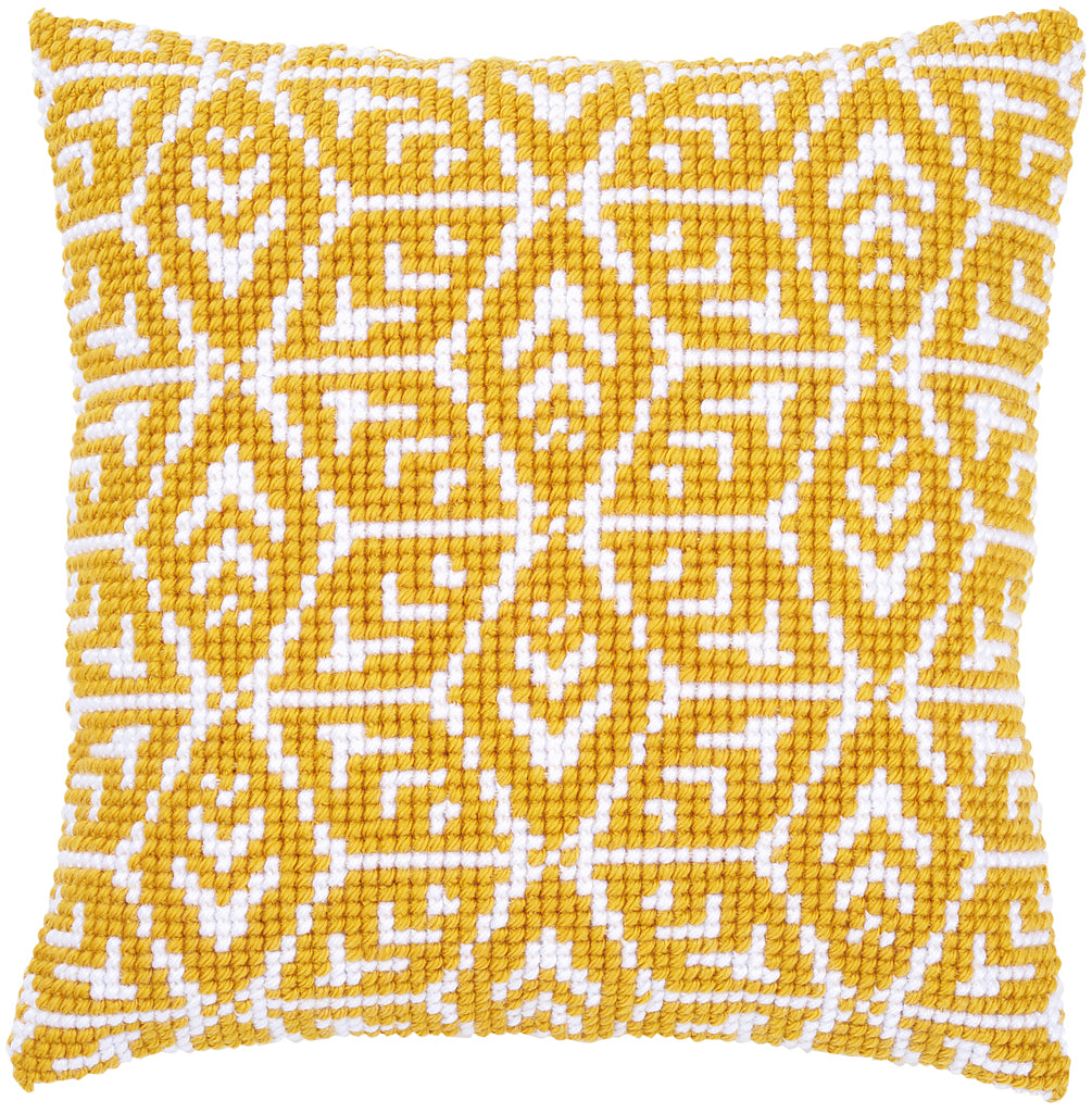 VERVACO CROSS STITCH CUSHION KIT GEOMETRIC DESIGN (PN-0166924)