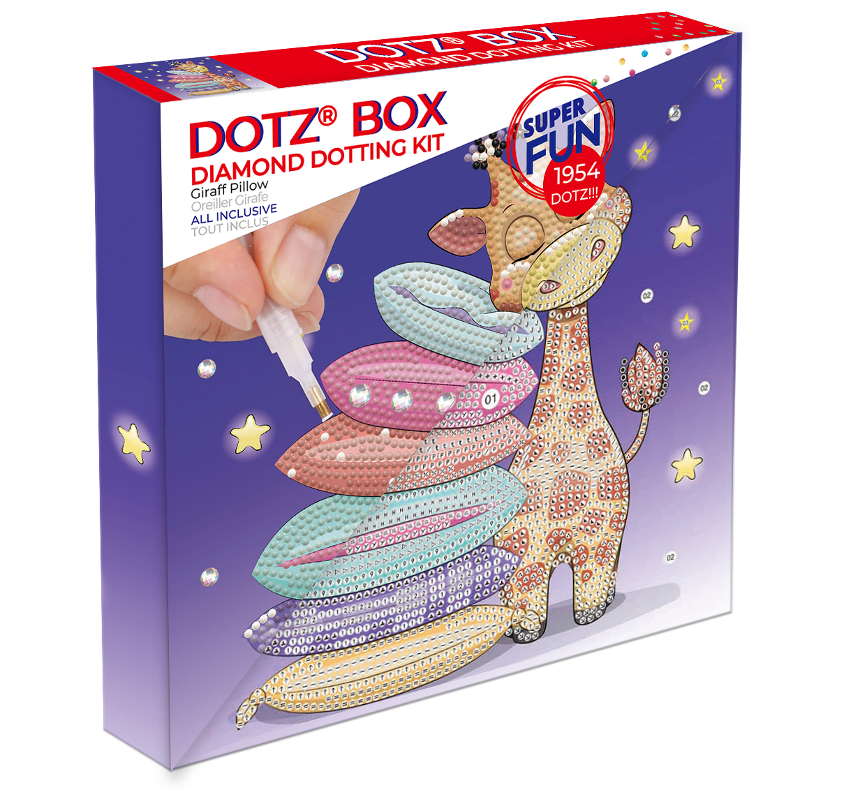 DOTZ BOX: GIRAFFE PILLOW (DBX.078)