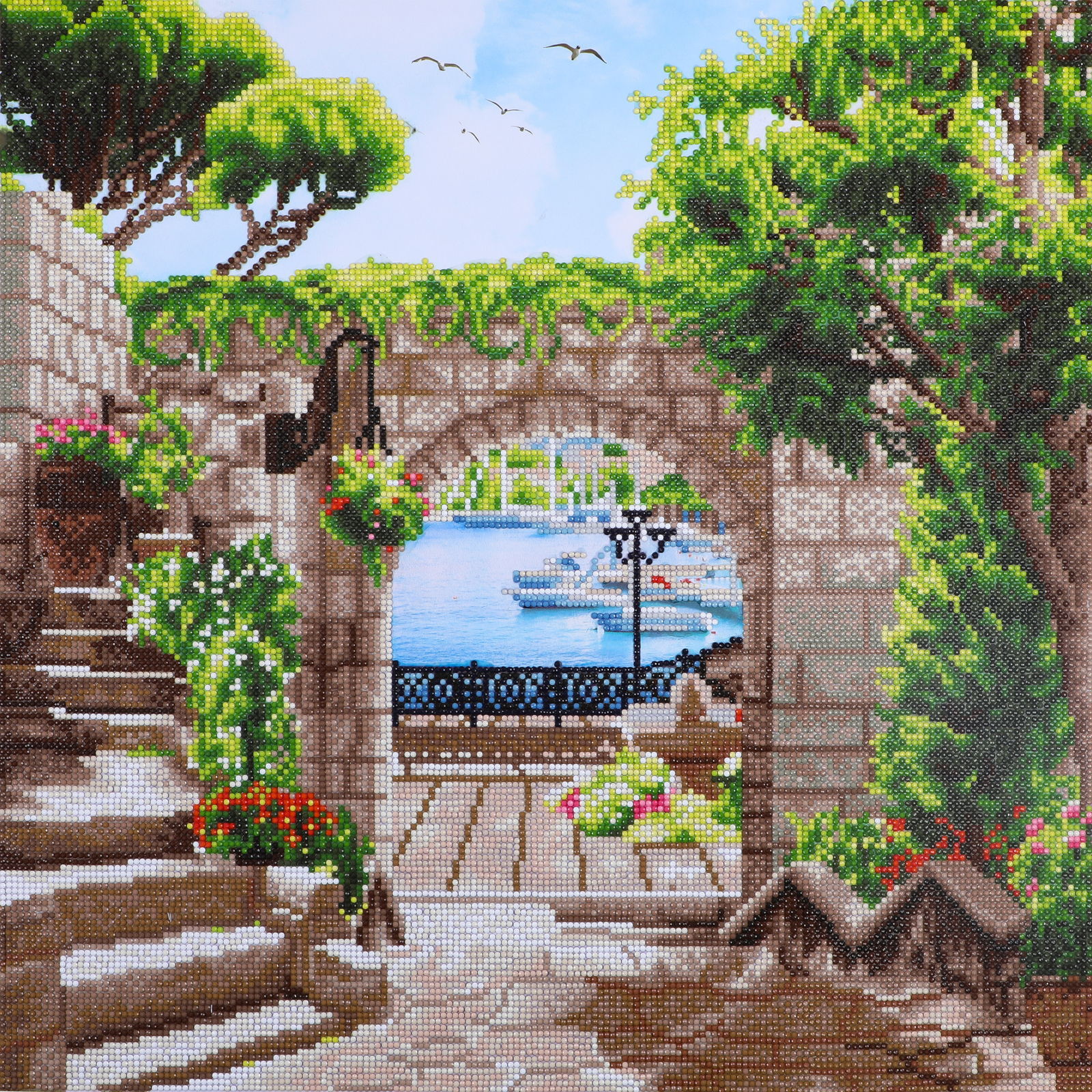 DIAMOND FACET ART KIT: MEDITERRANEAN STROLL (DD12.056)