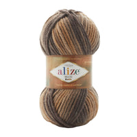 Alize Superlana Maxi Batik Wool-Blend Yarn (500GRM) (ALIZE/MAXI BATIK)