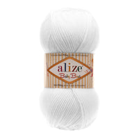 Alize Baby Best Knitting & Crochet Yarn – 5 x 100g (500GR) (ALIZE/BABY BEST)