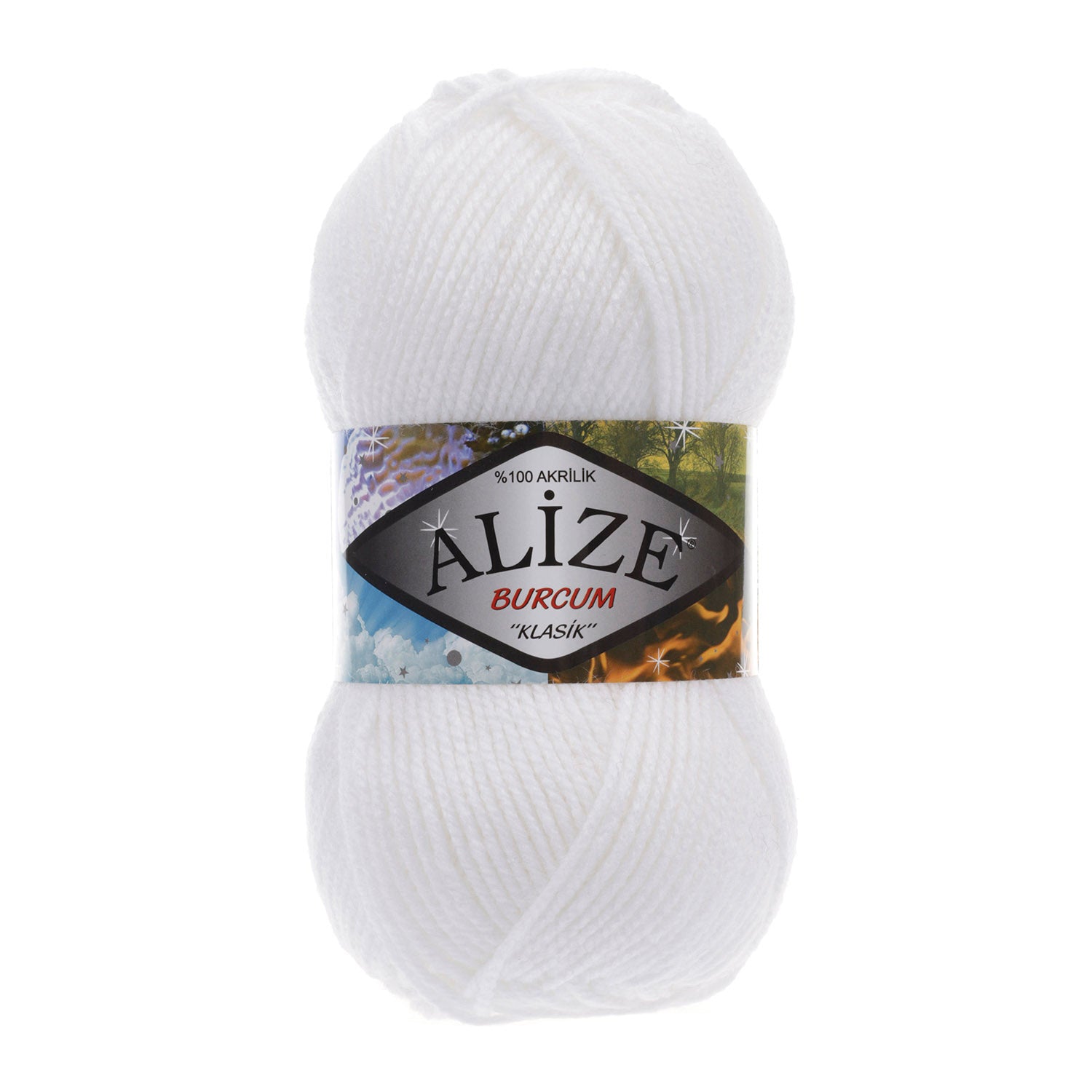 ACY.YARN:5BLx100GR (500grm) (ALIZE/BURCUM KLASIK)