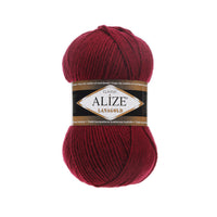 Alize Lana Gold Classic Wool-Blend Yarn – 5 x 100g (500grm) (ALIZE/LANA CLASSIC)