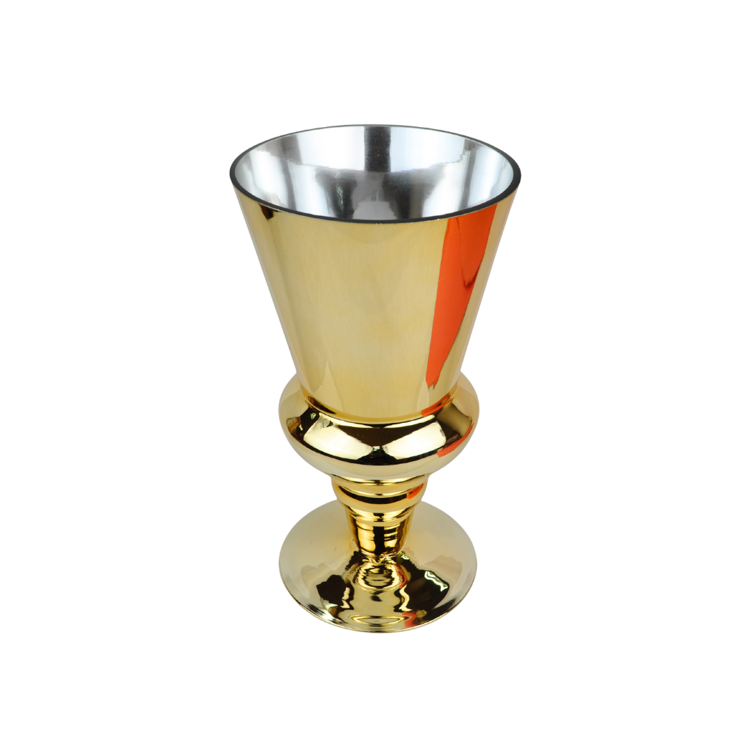 GLASS VASE:19.2*16.2*34.2CM (BB028-1WGL)
