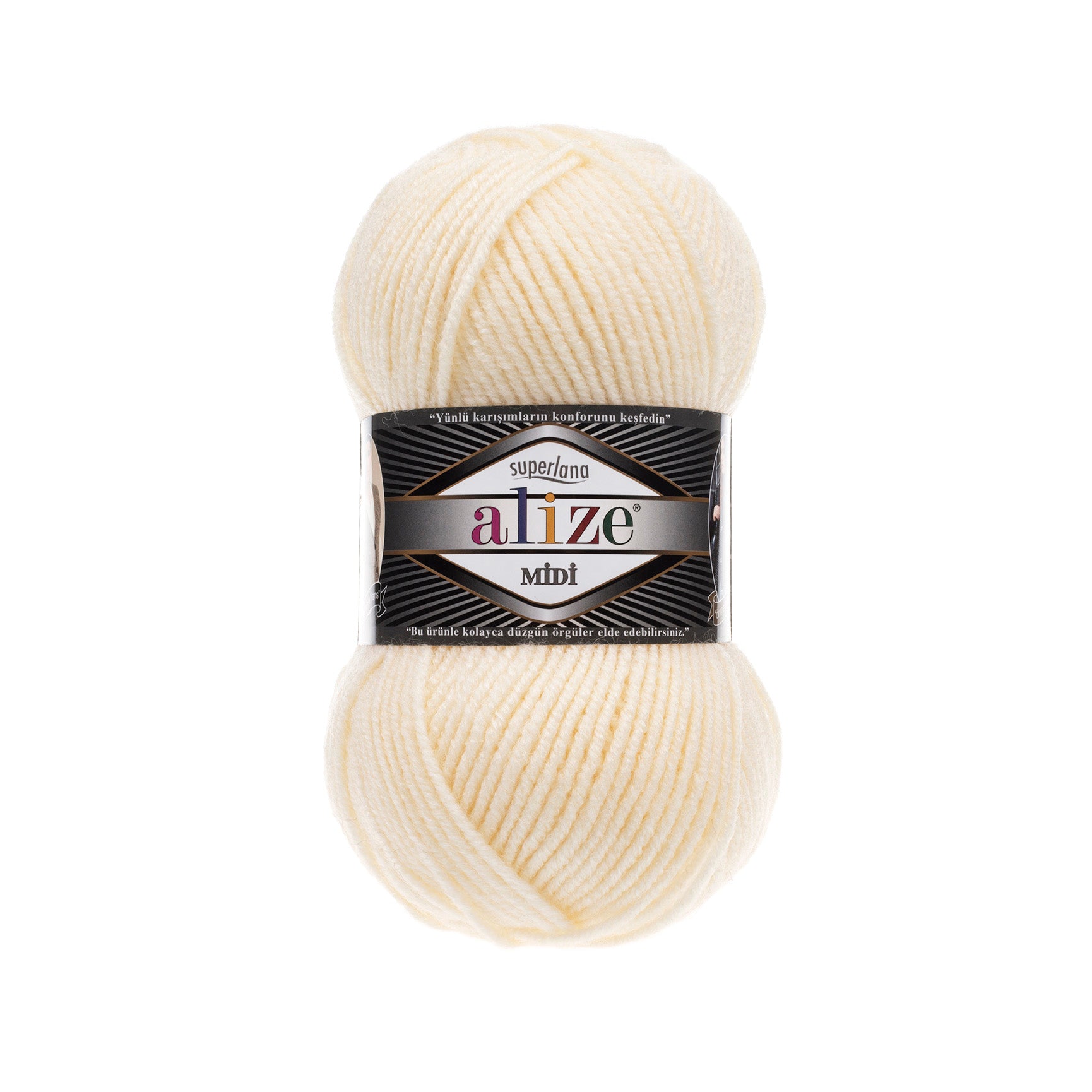 ACY/WL.YARN:5BLx100GR (500grm) (ALIZE/SUP.MIDI)