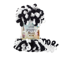Alize Puffy More Plus Loop Yarn – 2 x 250g (500G) (ALIZE/PUFFY MORE PL)