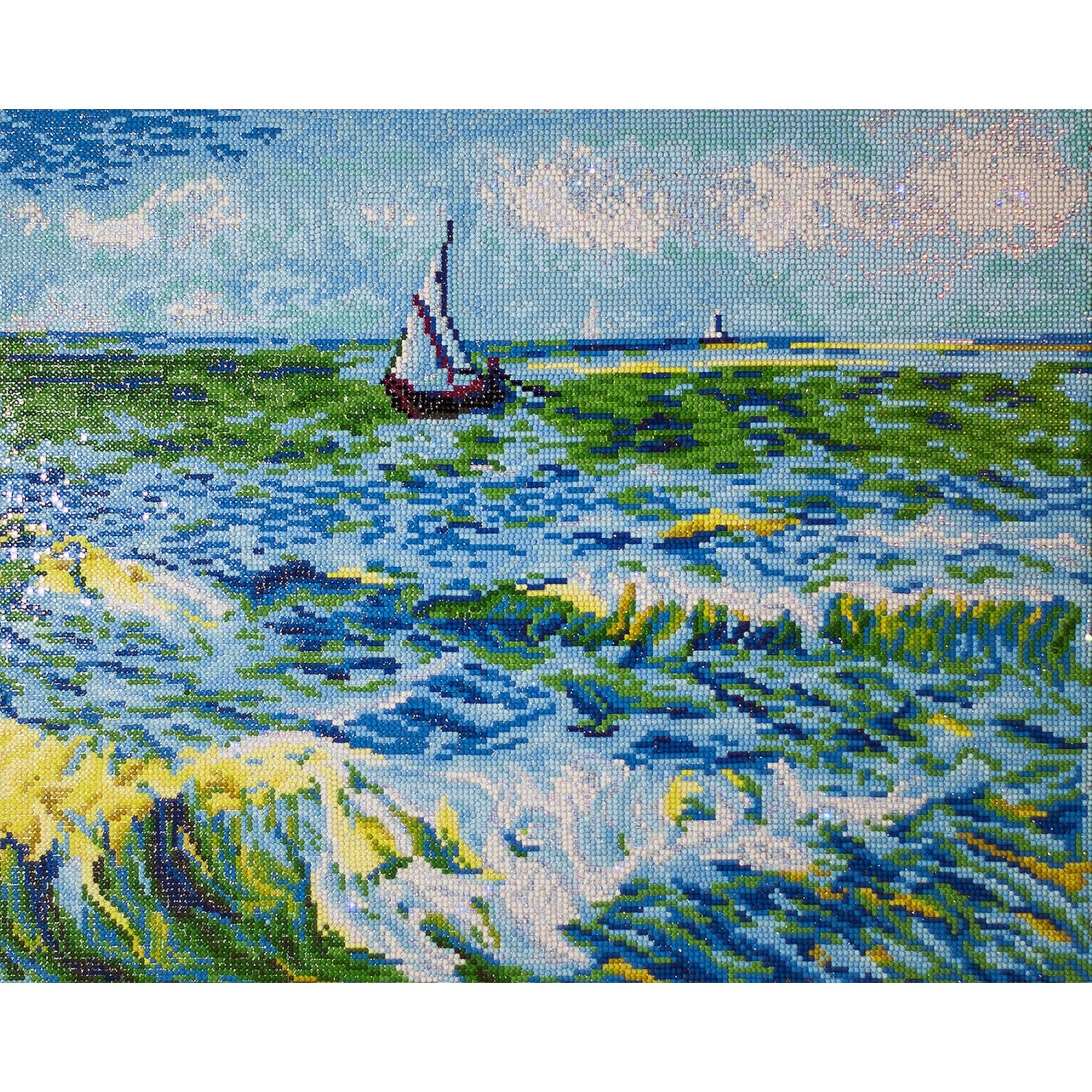 ART KIT:SEASCAPE AT ST.MARIES 17.7 x 21.7 in  (DD12.029)