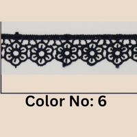 Floral Guipure Lace Trim – 1.5CM x 10M (M-1)