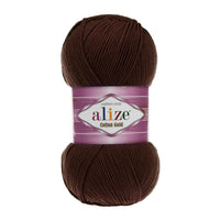 Alize Cotton Gold Cotton-Acrylic Yarn – 5 x 100g (500grm) (ALIZE/COTTON GOLD)