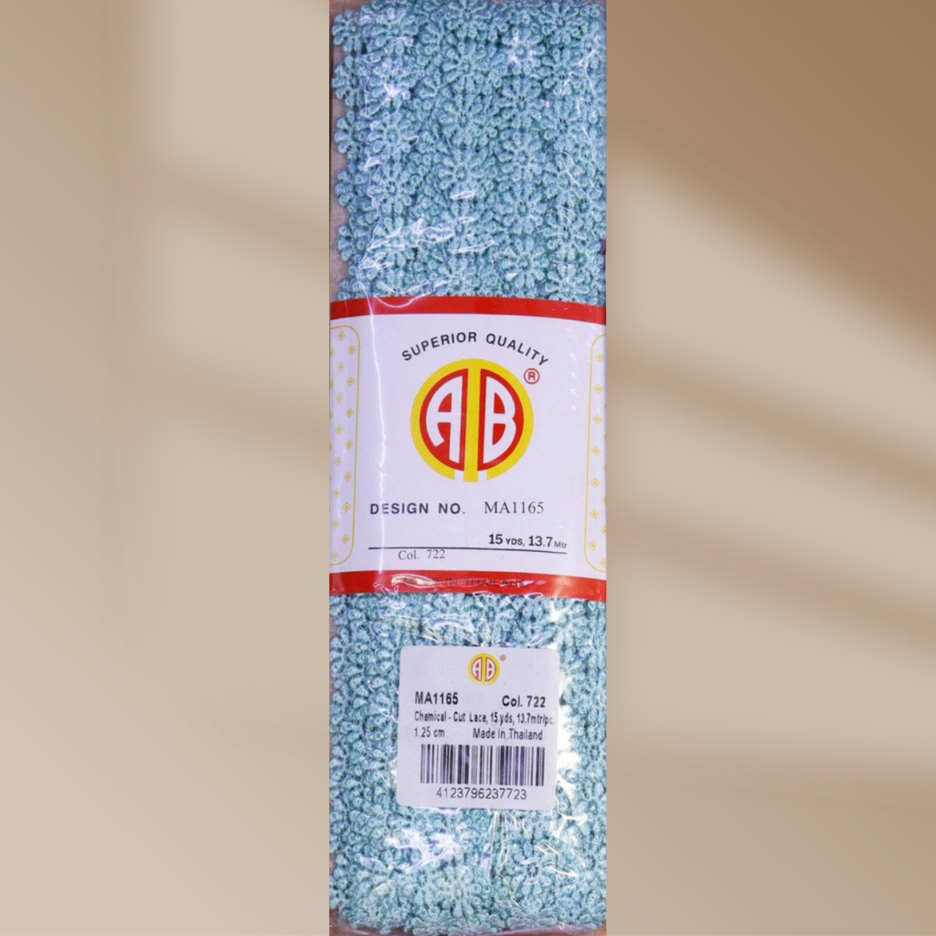 Petite Daisy Chemical Cut Lace Trim (MA1165)