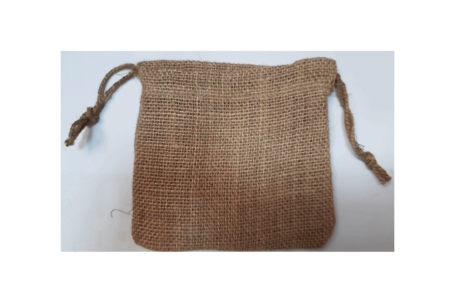 MINI JUTE BAGS:10PC (BAN/JUTEBAG-5.5X5.5)
