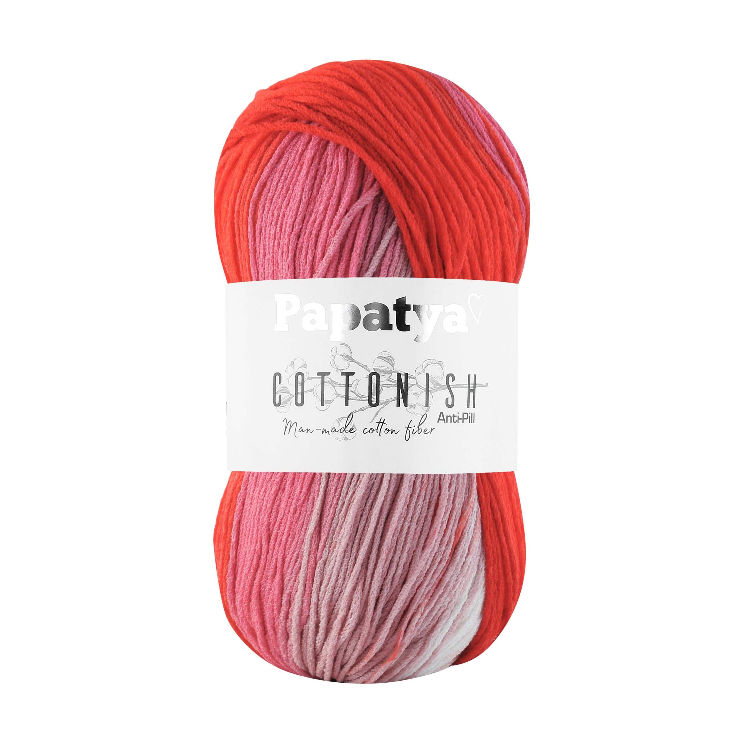 PREM.ACRY.YARN:100Gx5BL(500GR) (PAPATYA/COTTONISH)