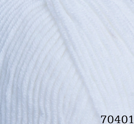 ACR.WOOL YARN:100GRx5BL (500GR) (HIM/E.DAY BEBE LUX)