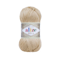 Alize Diva Silk Microfibre Yarn – 5 x 100g (500grm) (ALIZE/DIVA SILK)