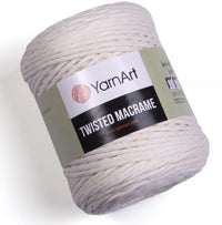 YarnArt Twisted Macrame Yarn – 500 g – Pack of 2 (Y-ART/TW.MACRAME)