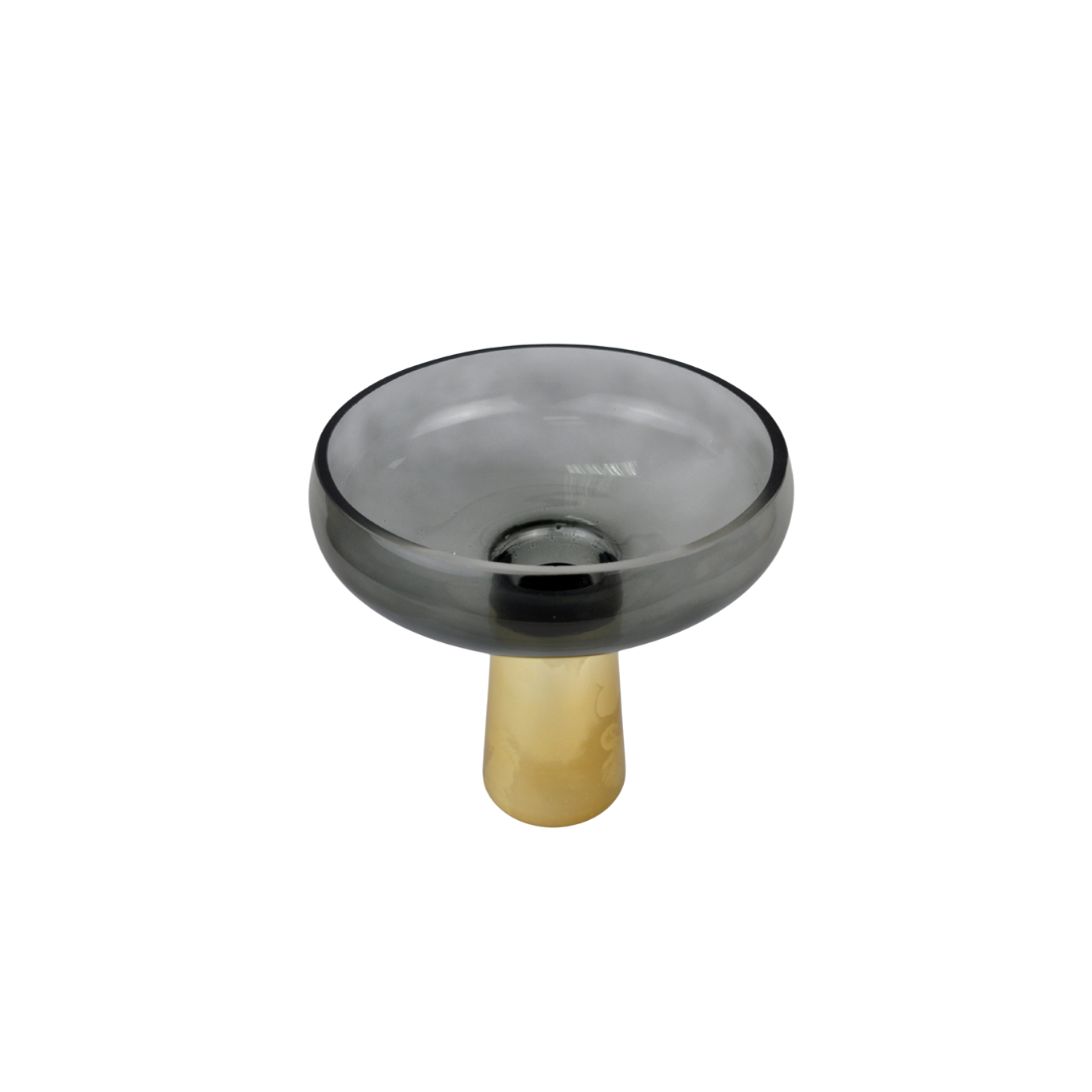 GLASS VASE:18.5*7*19CM (BV903GAGL)