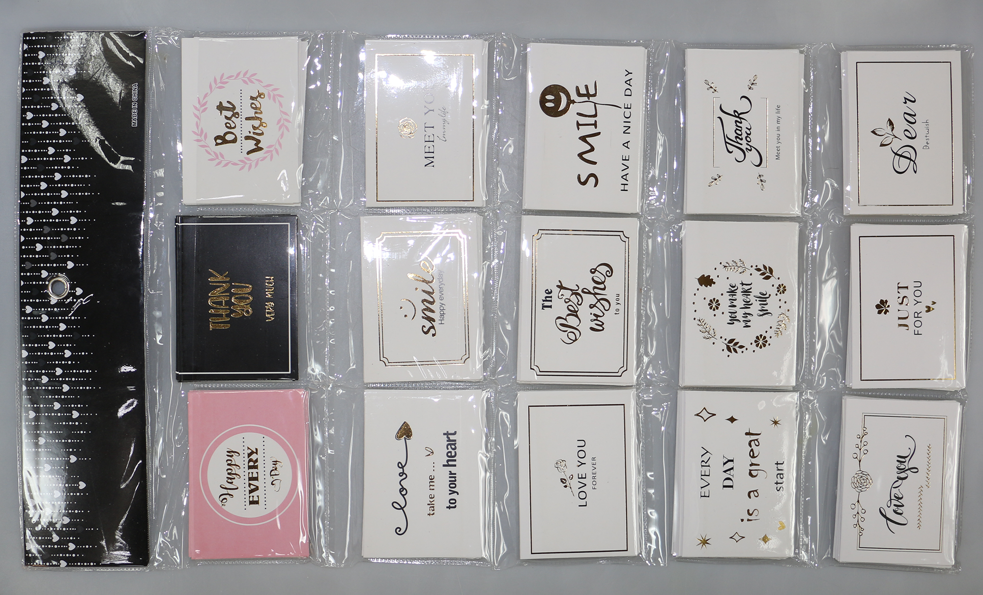 GREETING CARD:6.5*9.2:120PC (8277)