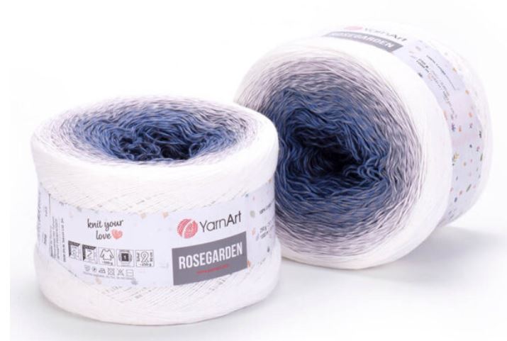 YARNART 100% COTTON;250GX2B (500G/PKT) (Y-ART/ROSEGARDEN)