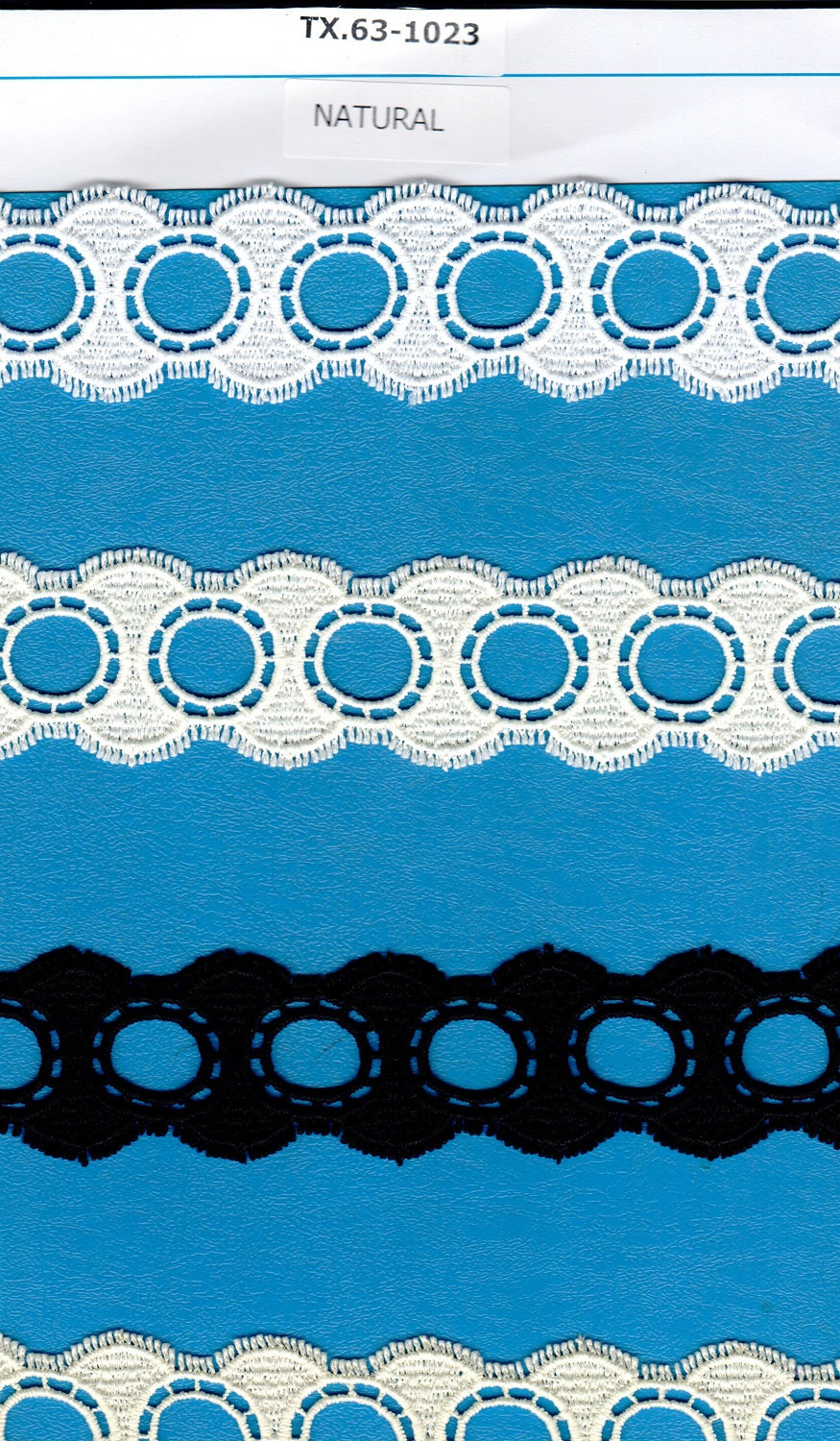 CHEM.CUT LACE W/TEX:15Y:4.06CM (TX63-1023)