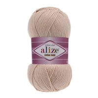 Alize Cotton Gold Cotton-Acrylic Yarn – 5 x 100g (500grm) (ALIZE/COTTON GOLD)