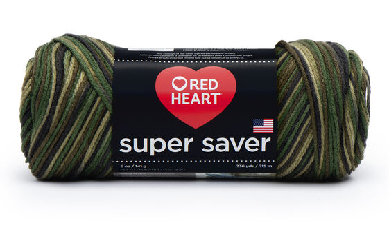 RED HEART A.YARN:141GRx3BL/PKT (E300/MULTI)