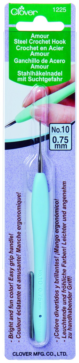 CROCHET HOOK:NO.10/0.75MM:3PC (1225/BOX)