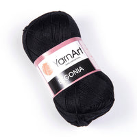 YarnArt Begonia Mercerized Cotton Yarn – 50 g – Pack of 10 (Y-ART/BEGONIA)