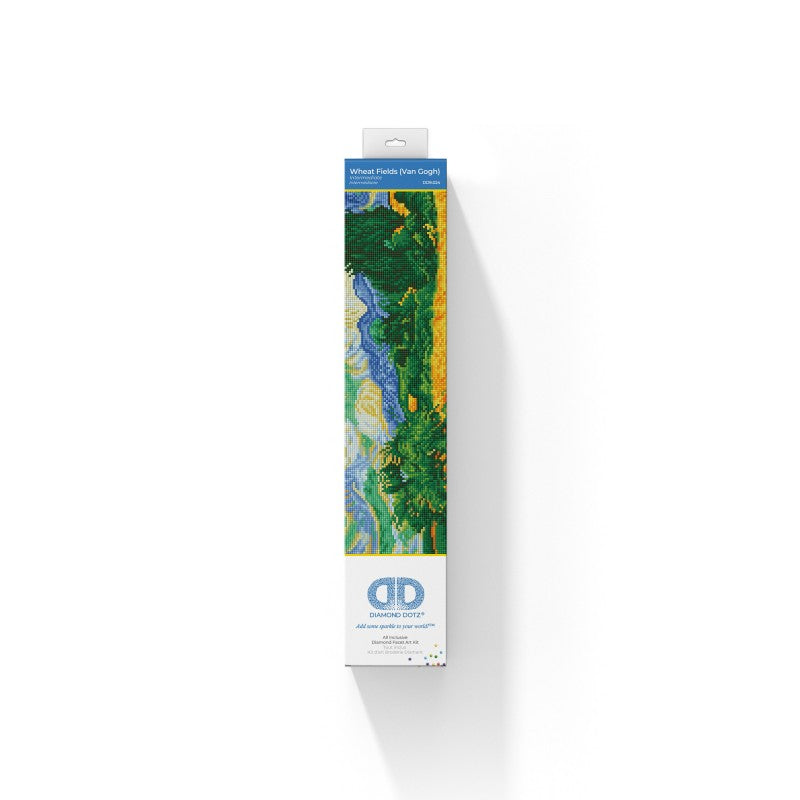 Diamond Dotz Art Kit Box: Wheat Fields (Van Gogh) (DD9.024)