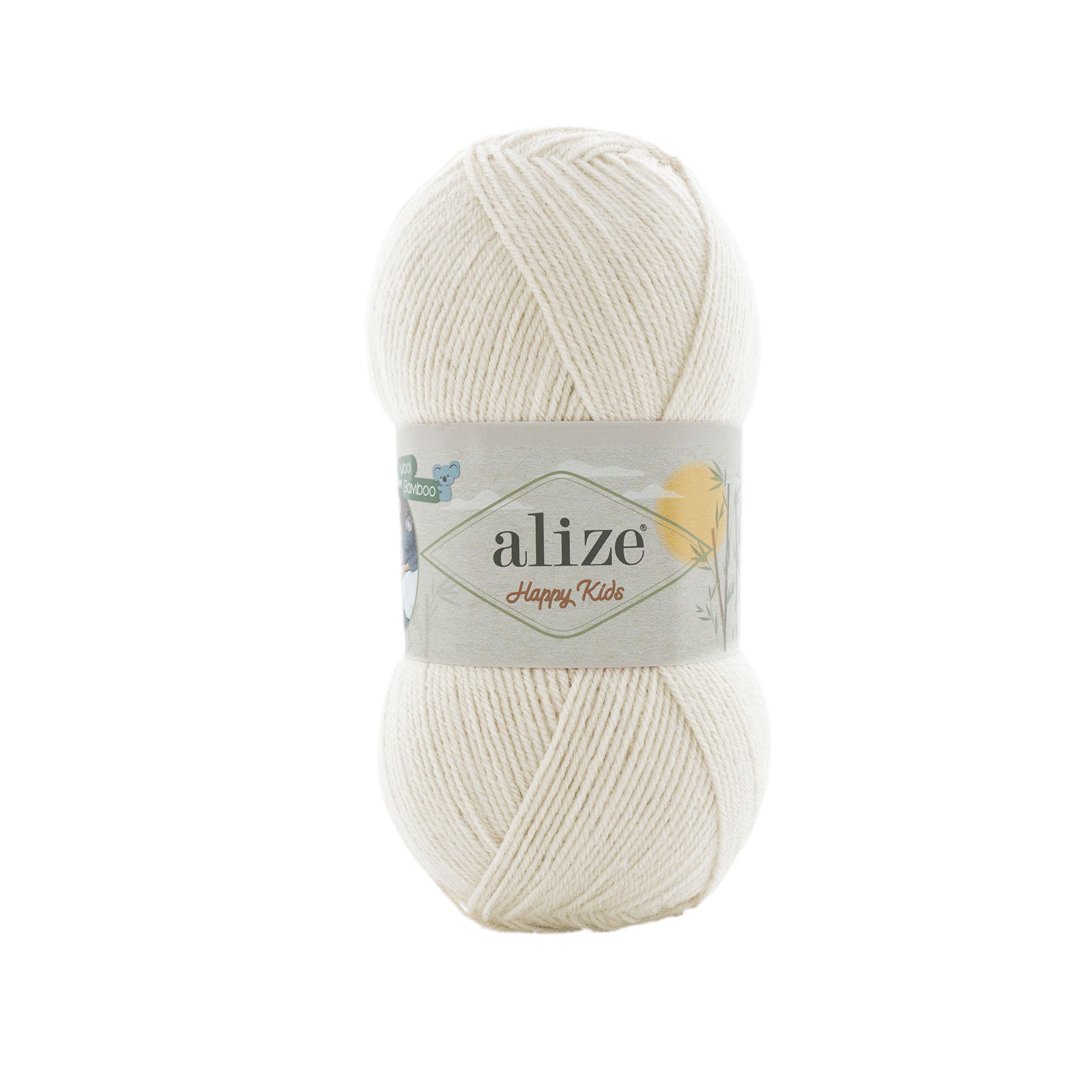 ACRY.WOOL YARN:100GRx5(500GRM) (ALIZE/HAPPY KIDS)
