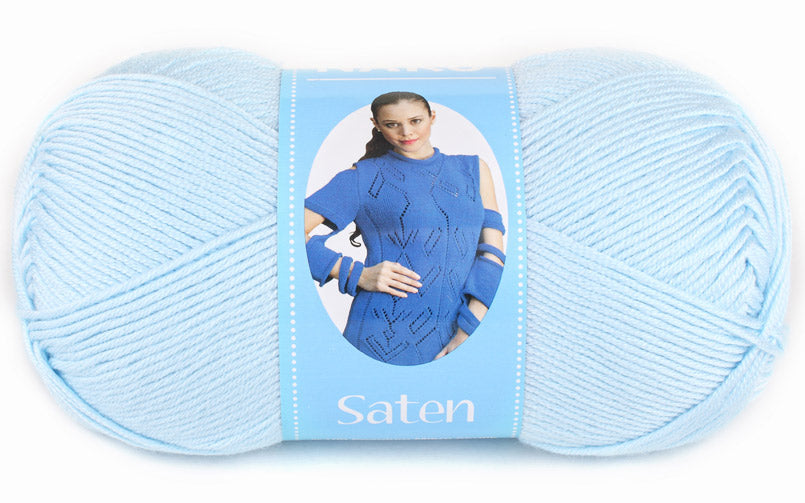 WOOL YARN:5BL/PKT (500GRM) (NAKO/SATEN)