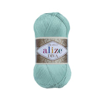 Alize Diva Silk Microfibre Yarn – 5 x 100g (500grm) (ALIZE/DIVA SILK)
