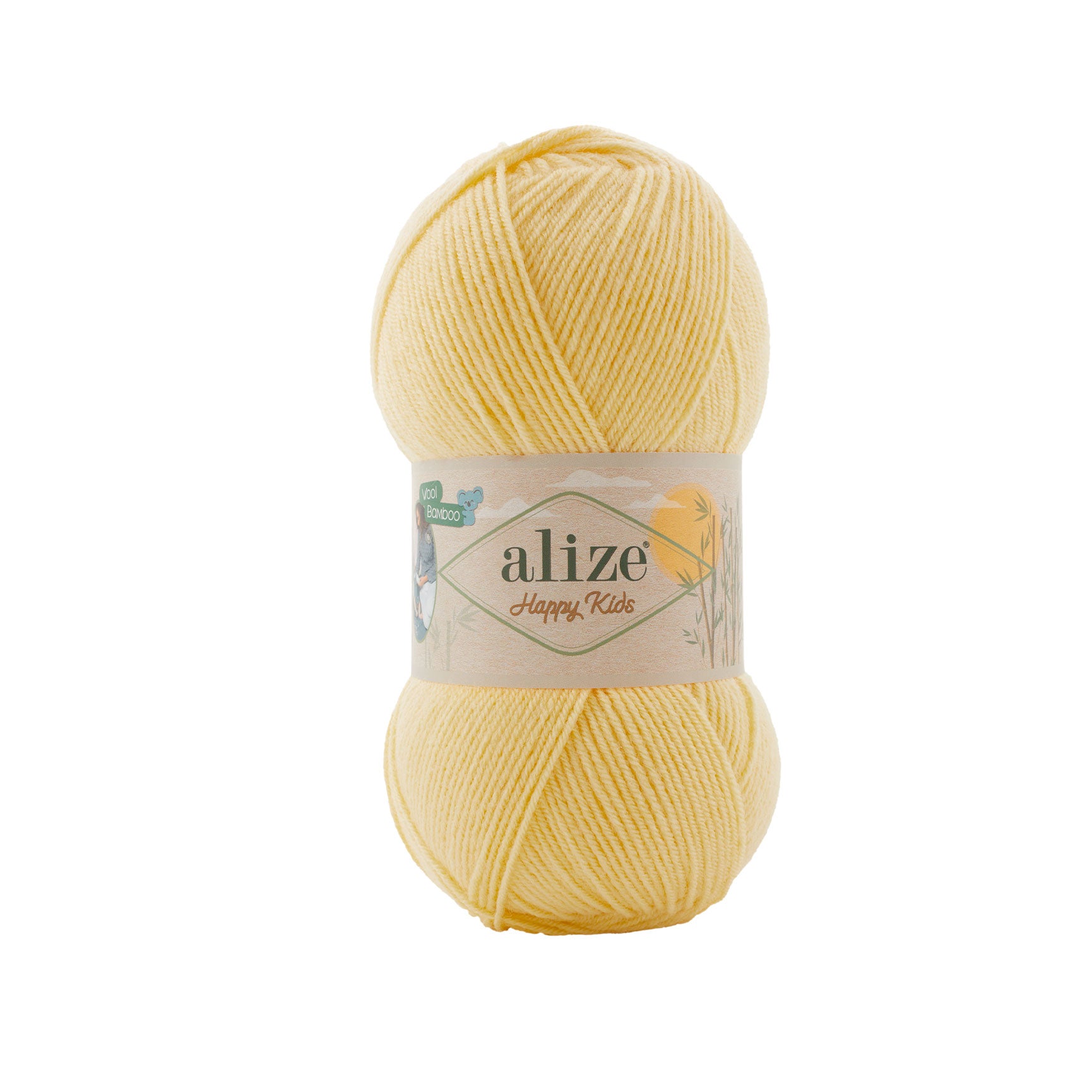 ACRY.WOOL YARN:100GRx5(500GRM) (ALIZE/HAPPY KIDS)