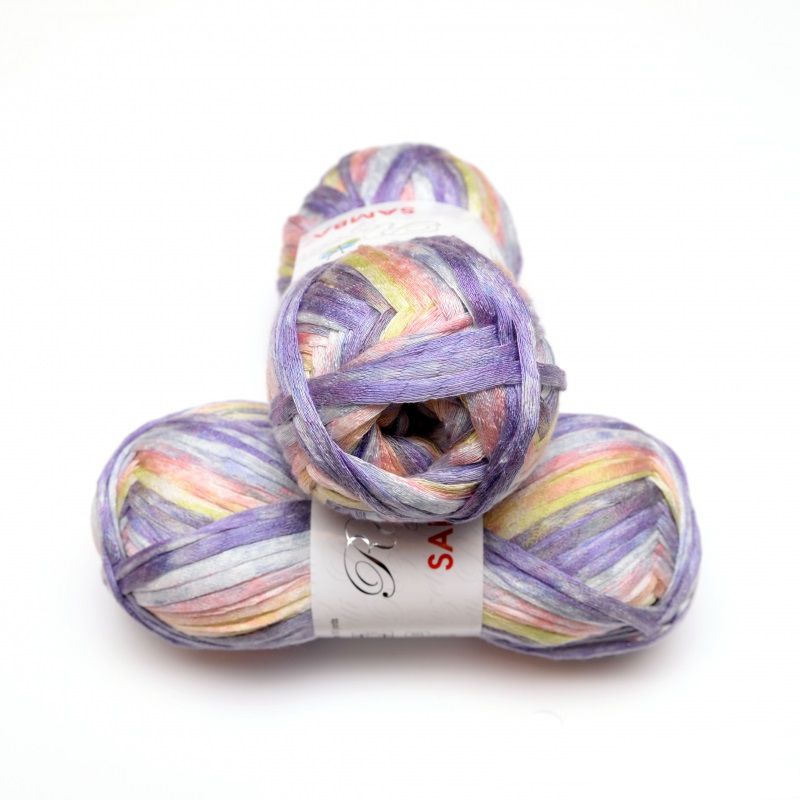ACRYLIC FANCY YARN;100G*5/PKT (ROZ/SAMBA)