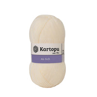 Aksoft Acrylic Yarn – 100 g × 5 Balls (KARTOPU/AKSOFT)