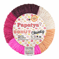 Papatya Donut Chunky Acrylic Yarn – 170 g – Pack of 3 (PAPATYA/DONUT-CHUNKY)