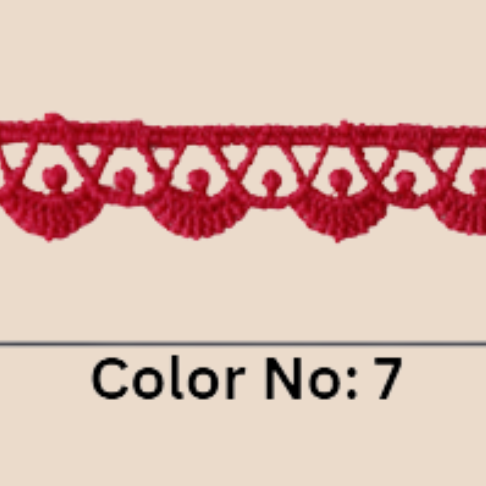 Guipure Lace Trimming – 0.5CM x 10MTR M-2 (M2)