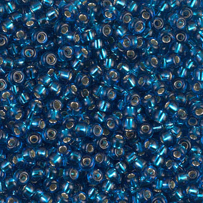 GLASS BEADS:5PKT (1/2KG) (MIY/RR-8/0-25)
