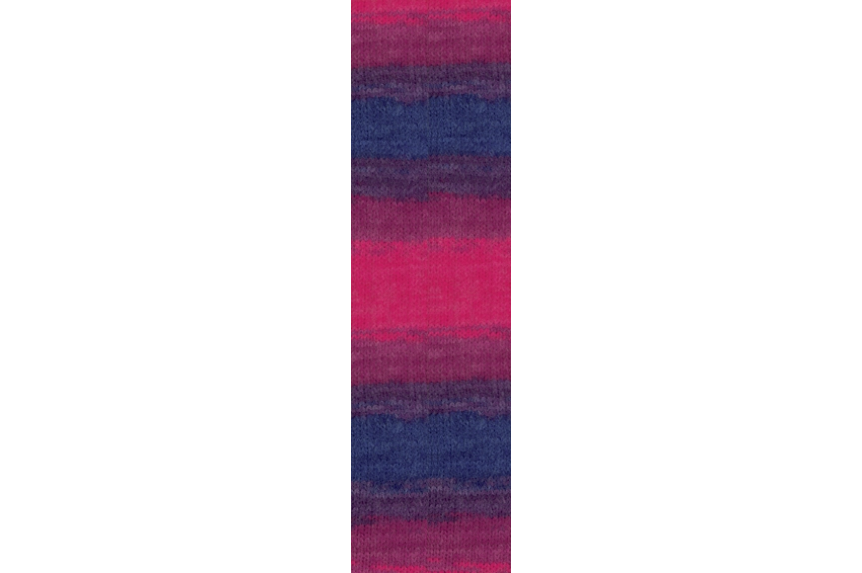 COT/ACY.YARN:5BLx100GR (500grm) (ALIZE/BURCUM BATIK)