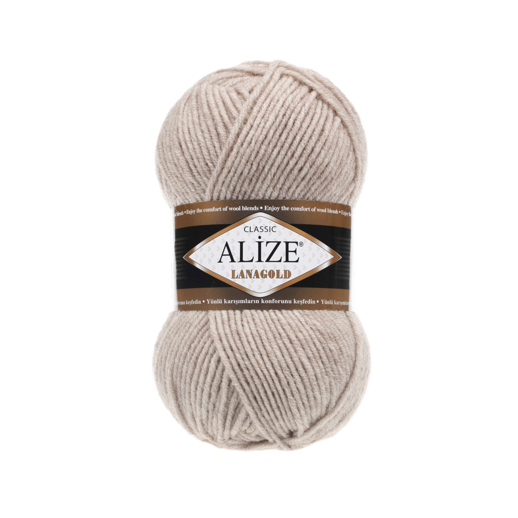 ACY.YARN:5BLx100GR (500grm) (ALIZE/LANA CLASSIC)