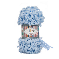 Alize Puffy Fine Loop Yarn – 5 x 100g (500GM) (ALIZE/PUFFY FINE)