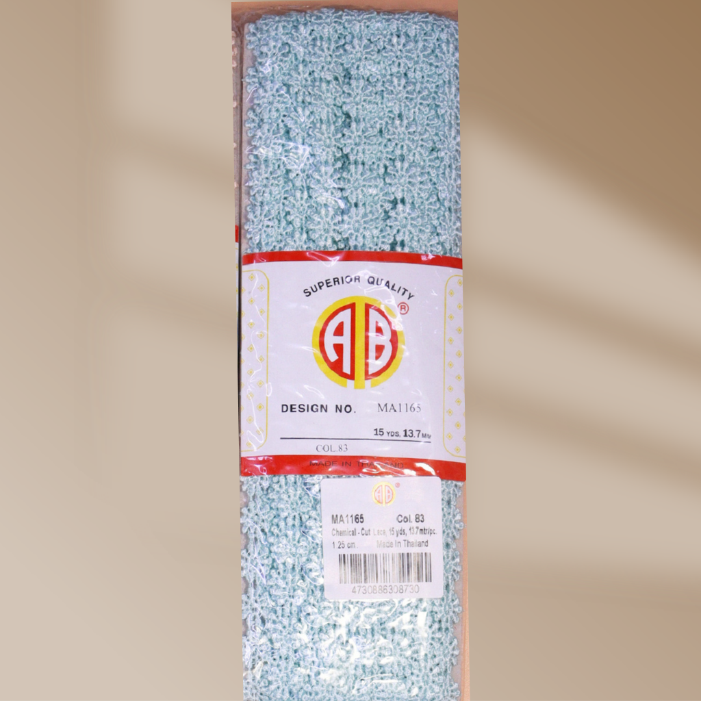 Petite Daisy Chemical Cut Lace Trim (MA1165)