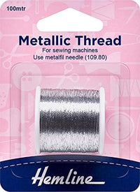 Metallic Thread — 100 m × 5 (242)