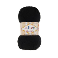 Alize Baby Best Knitting & Crochet Yarn – 5 x 100g (500GR) (ALIZE/BABY BEST)