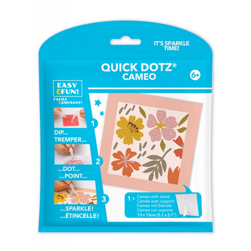 QUICK DOTZ CAMEO-FLORAL (DTZ5.009)