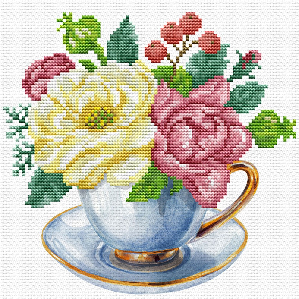 NO-COUNT CROSS STITCH (250.001)