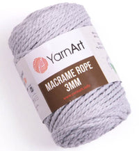 YarnArt Macrame Rope 3 mm – 250 g – Pack of 4 (Y-ART/MACR.ROPE-3MM)