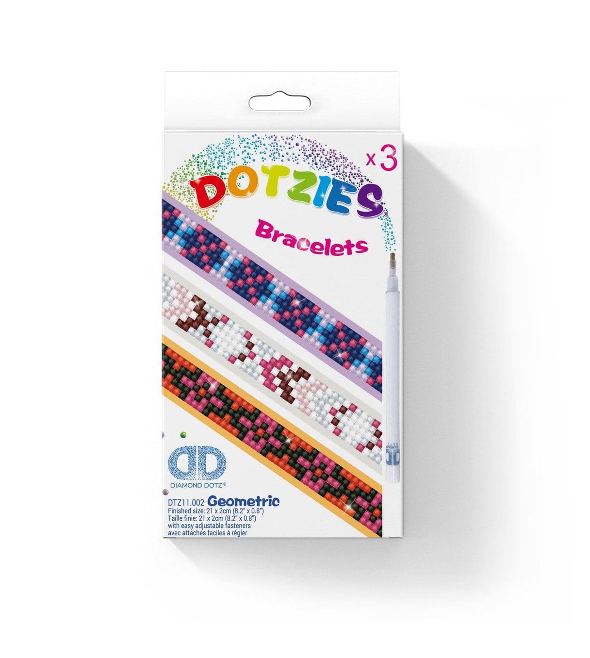DOTZIES Bracelets – Geometric 8.3" x 0.8" (DTZ11.002)