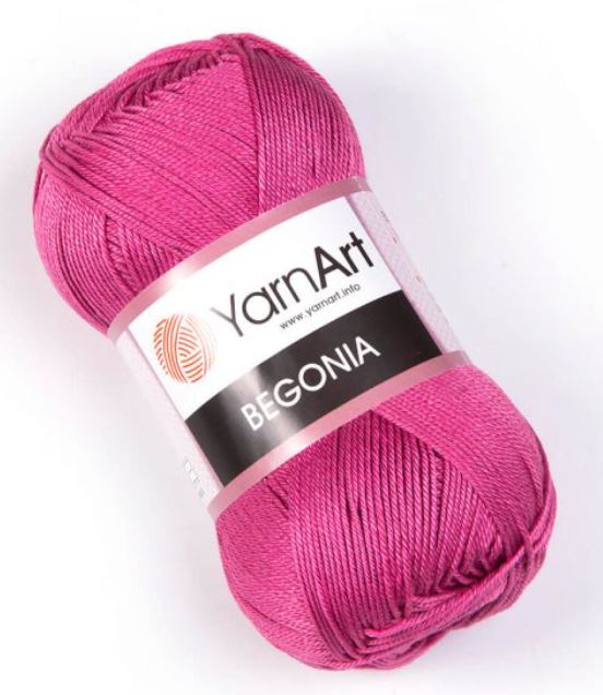 YARNART COTTON MERCERIZED YARN:50Gx10 (500G) (Y-ART/BEGONIA)
